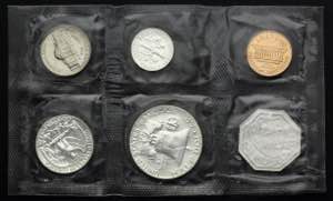 United States Annual Coin Set 1959 1 5 10 25 ... 