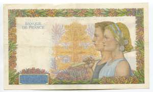 France 500 Francs 1941 P# 95; VF