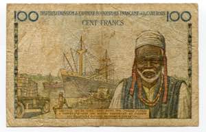 French Equatorial Africa 100 Francs 1957 ... 