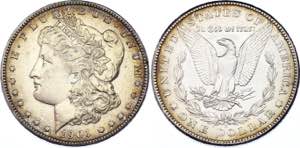 United States Morgan Dollar 1901 S KM# 110; ... 