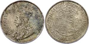 South Africa 2-1/2 Shillings 1925 KM# 19.1; ... 