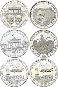 Germany Lot of 6 Silver ... 