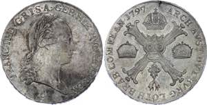 Austrian Netherlands 1 Kronentaler 1797 C ... 
