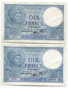 France 10 Francs 1939 ... 