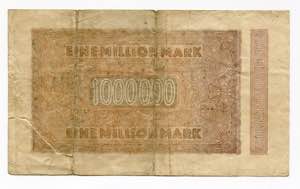 Germany - Weimar Republic 1 Million Mark ... 