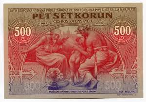 Czech Republic Commemorative Banknote 160th ... 