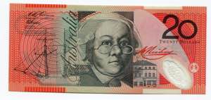 Australia 20 Dollars 1994 P# 53; a A.E. ... 