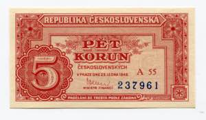 Czechoslovakia 5 Korun ... 