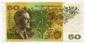 Australia 50 Dollars 1991 (ND) P# 47h; With ... 