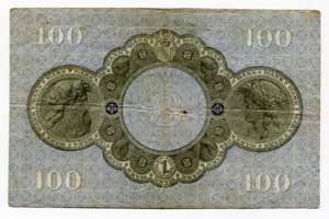Germany - Empire Baden 100 Mark 1907 P# ... 
