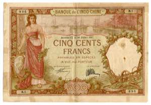 Djibouti 500 Francs 1927 ... 