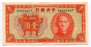 China 1 Yuan 1936 P# ... 