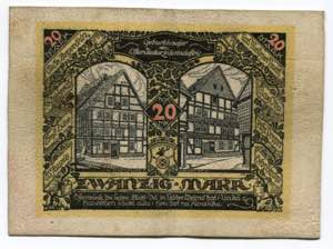 Germany - Weimar Republic Osterwieck 20 Mark ... 