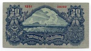 Austria 20 Schilling 1945 - P# 116; XF