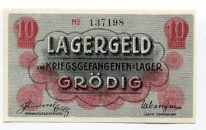 Austria-Hungary Lagergeld Grodig 10 Heller ... 