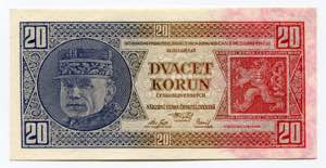 Czechoslovakia 20 Korun ... 