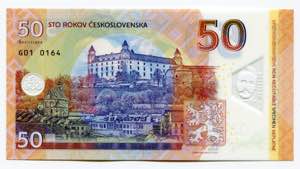 Czechoslovakia 50 Korun 2019 Specimen ... 
