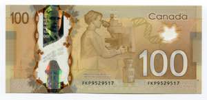 Canada 100 Dollars 2011 - P# 110b; ... 