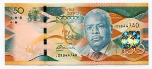 Barbados 50 Dollars 2013 ... 