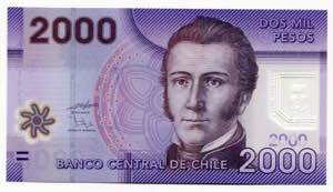 Chile 2000 Pesos 2009 - ... 