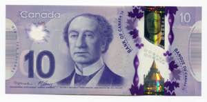Canada 10 Dollars 2013 - ... 