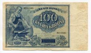 Estonia 100 Krooni 1935 ... 