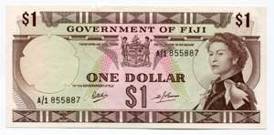 Fiji 1 Dollar 1969 (ND) ... 