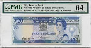 Fiji 20 Dollars 1988 ... 