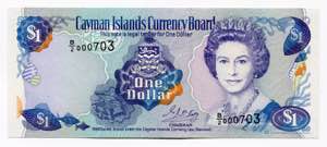 Cayman Islands 1 Dollar ... 