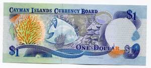 Cayman Islands 1 Dollar 1996 - P# 16b; UNC