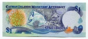 Cayman Islands 1 Dollar 1998 - P# 21a; UNC