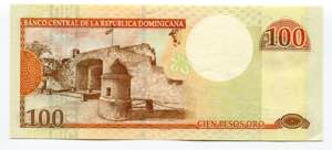 Dominican Republic 100 Pesos 2001 - P# 171a