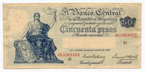 Argentina 50 Pesos 1935 ... 