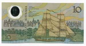 Australia 10 Dollars 1988 - P# 49; VF