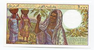 Comoros 1000 Francs 1994 - P# 11b; UNC