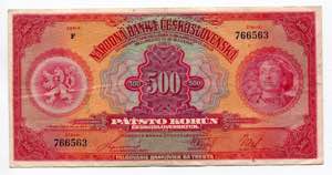 Czechoslovakia 500 Korun ... 