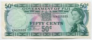 Fiji 50 Cents 1969 - P# ... 