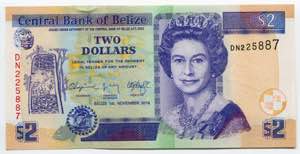 Belize 2 Dollars 2014 - ... 