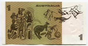 Australia 1 Dollar 1983 (ND) - P# 42d; # DLC ... 