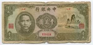 China Central Bank 10000 ... 