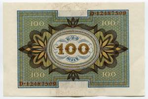 Germany - Weimar Republic 100 Mark 1920 - P# ... 