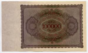 Germany - Weimar Republic 100000 Mark 1923 - ... 