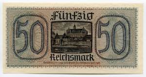 Germany - Third Reich 50 Reichsmark 1940 - ... 