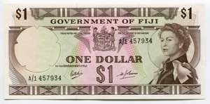 Fiji 1 Dollar 1969 RARE ... 