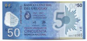 Uruguay 50 Pesos 2017 ... 