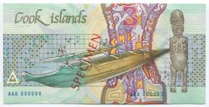 Cook Islands 3 Dollars 1987 Specimen RARE - ... 