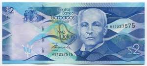 Barbados 2 Dollars 2013 ... 