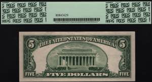 United States Silver Certificate 5 Dollars ... 