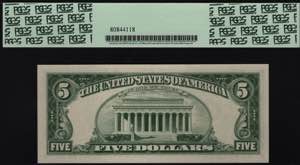 United States 5 Dollars 1963 PCGS 66 PPQ - ... 
