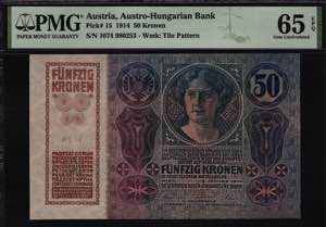 Austria 50 Kronen 1914 ... 